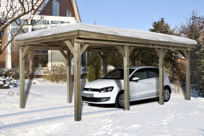 Carport Im Herbst Aufbauen Und Im Winter Nicht Kratzen